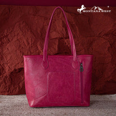 Montana West Aztec Embroidered Collection Concealed Carry Tote