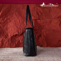 Montana West Aztec Embroidered Collection Concealed Carry Tote