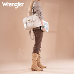 Wrangler Vintage Tote Convertible Backpack/Crossbody Bag