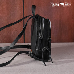 Trinity Ranch Hair-On Cowhide Collection Mini Backpack