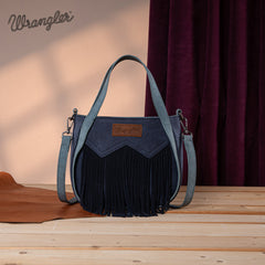 Wrangler Fringe Western Crossbody Purse