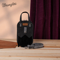 Wrangler Fringe Western Mini Crossbody Bag