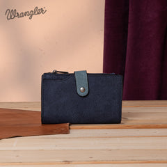 Wrangler "W" Stitch Two Tone Tote/Crossbody