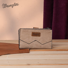 Wrangler "W" Stitch Two Tone Tote/Crossbody