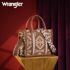 Wrangler Aztec Print Tote Bag Set