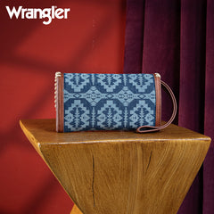 Wrangler All-Over Aztec Print Convertible Wallet