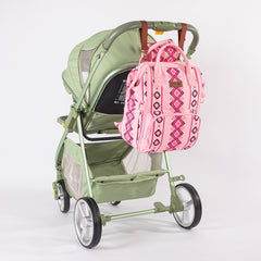 2024 New Wrangler Aztec Southwestern Pattern Dual Sided Print Multi-function Backpack