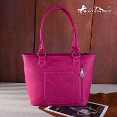 Montana West Embroidered Arrow Feather Collection Concealed Carry Tote