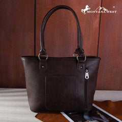 Montana West Embroidered Arrow Feather Collection Concealed Carry Tote