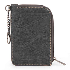 WG2203-W005 2023 Fall New Wrangler Aztec Southwestern Art Print Mini Zip Card Case