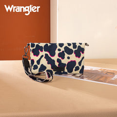 Wrangler Cow Print Crossbody Purse