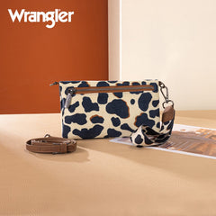 Wrangler Cow Print Crossbody Purse