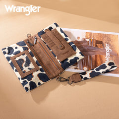 Wrangler Cow Print Crossbody Purse