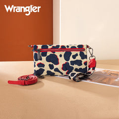 Wrangler Cow Print Crossbody Purse