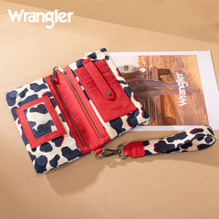 Wrangler Cow Print Crossbody Purse