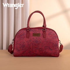 Wrangler Vintage Floral Printed Duffle Bag