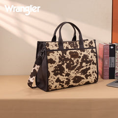Wrangler Multi-Pocket Western Work Laptop Tote Bag