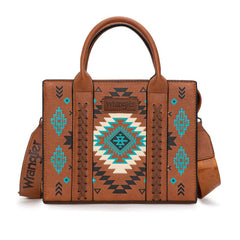 Wrangler Aztec Pattern Print Tote Bag