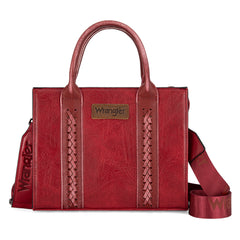 WG70-8120D  Wrangler Whipstitch Small Tote/Crossbody - Red
