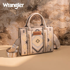 Wrangler Aztec Pattern Print Tote Bag