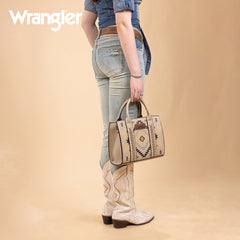 Wrangler Aztec Pattern Print Tote Bag