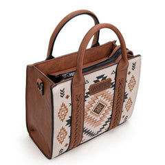 Wrangler Aztec Pattern Print Tote Bag