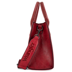 WG70-8120D  Wrangler Whipstitch Small Tote/Crossbody - Red