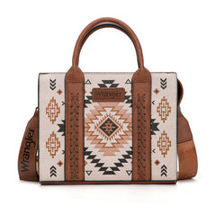 Wrangler Aztec Pattern Print Tote Bag