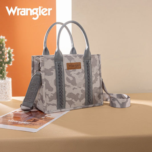 Wrangler Camo Print Tote Bag