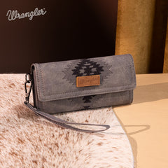 Wrangler Aztec Embroidered Tote Bag