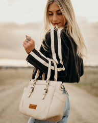 Wrangler Carry-All Buckle Tote/Crossbody