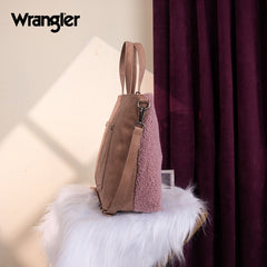 Wrangler Sherpa Aztec Sherpa Tote Bag