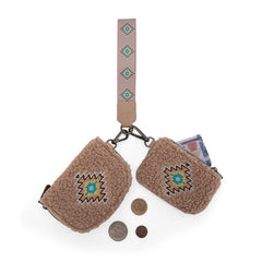 Wrangler Sherpa Aztec Sherpa Tote Bag