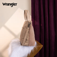 Wrangler Sherpa Aztec Sherpa Tote Bag