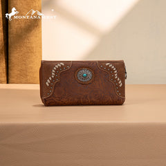 Montana West Embossed Collection Tote Bag Set