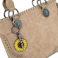 Montana West Embossed Collection Tote Bag Set