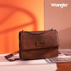 Wrangler Vintage Flap Crossbody Purse