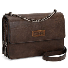 Wrangler Vintage Flap Crossbody Purse