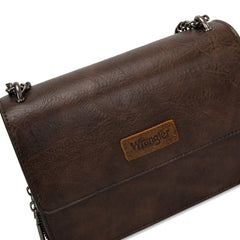 Wrangler Vintage Flap Crossbody Purse