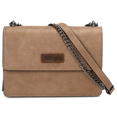 Wrangler Vintage Flap Crossbody Purse