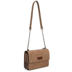 Wrangler Vintage Flap Crossbody Purse