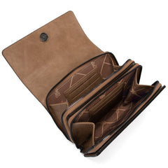 Wrangler Vintage Flap Crossbody Purse