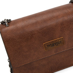 Wrangler Vintage Flap Crossbody Purse