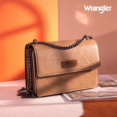 Wrangler Vintage Flap Crossbody Purse
