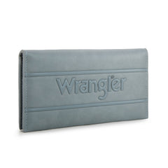 Wrangler Long Wallet with Detachable Zipper Pocket