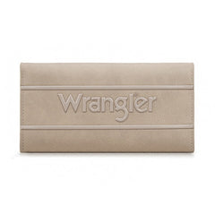 Wrangler Long Wallet with Detachable Zipper Pocket