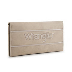 Wrangler Long Wallet with Detachable Zipper Pocket