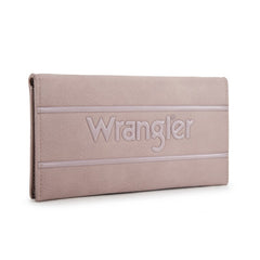 Wrangler Long Wallet with Detachable Zipper Pocket