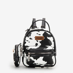 Wrangler Cow Print Mini Backpack