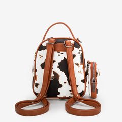 Wrangler Cow Print Mini Backpack